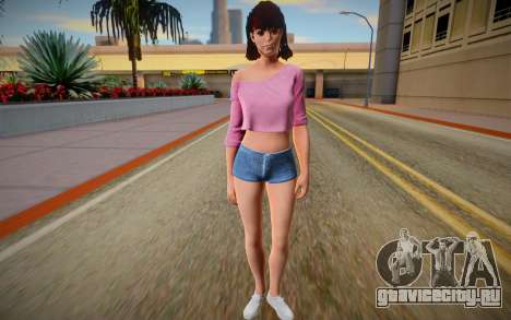 Tiffany Cox from Friday the 13th: The Game для GTA San Andreas