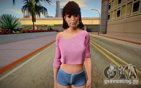 Tiffany Cox from Friday the 13th: The Game для GTA San Andreas