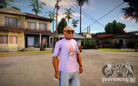 Camisa Asuna Love (SAO) для GTA San Andreas