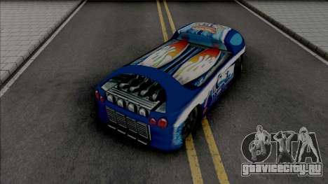 Hot Wheels Acceleracers Deora II для GTA San Andreas