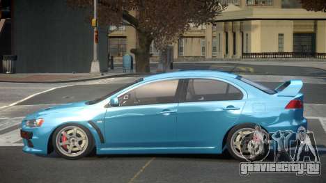 Mitsubishi Lancer X  GS V1.1 для GTA 4