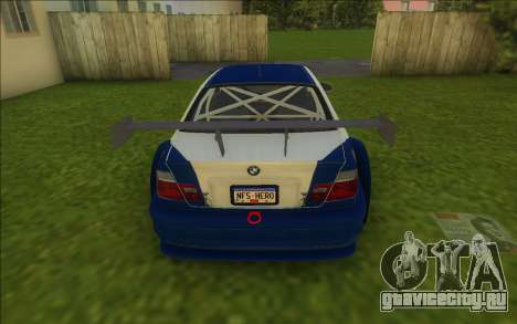 BMW M3 GTR для GTA Vice City