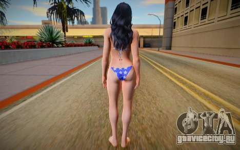 Wonder Woman Bikini Girl from Dead or Alive 5 для GTA San Andreas