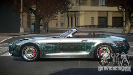 Mercedes-Benz SLS PSI-R L6 для GTA 4