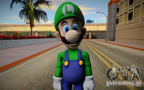 Luigi from Super Smash Bros. for Wii U для GTA San Andreas