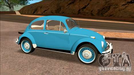 Volkswagen Beetle (Fusca) 1300 1974 - Brazil для GTA San Andreas