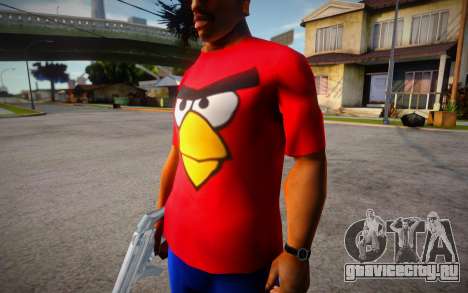 Футболка Angry Birds для GTA San Andreas