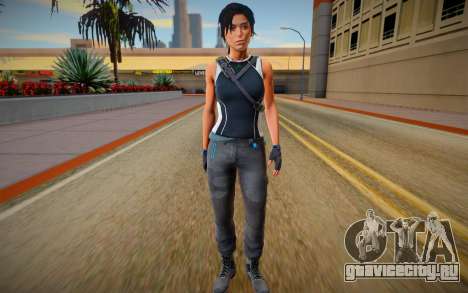 Lara Croft 2018 для GTA San Andreas