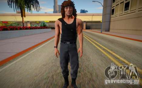 Rambo (good skin) для GTA San Andreas
