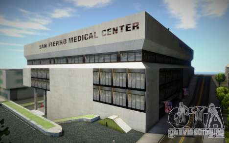 Обновлённый госпиталь в Сан Фиерро для GTA San Andreas