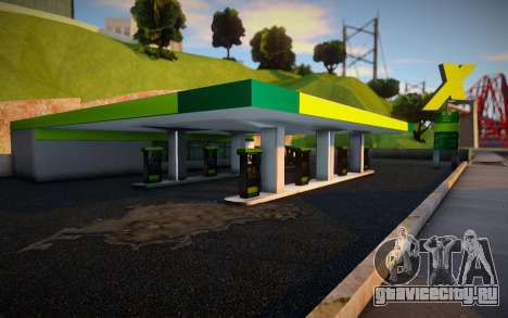 Euro Petrol Benzinksa Pumpa для GTA San Andreas