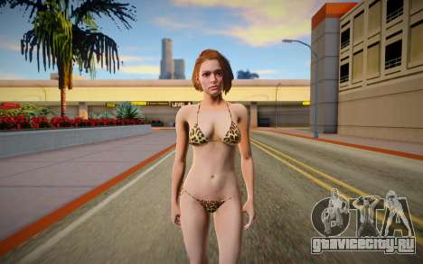 Jill Bikini для GTA San Andreas