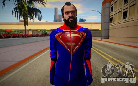Superman Outfit for Trevor 1.0 для GTA San Andreas