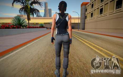 Lara Croft 2018 для GTA San Andreas