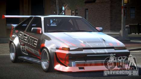 1983 Toyota AE86 GS Racing L1 для GTA 4