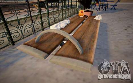 Winter Bench для GTA San Andreas