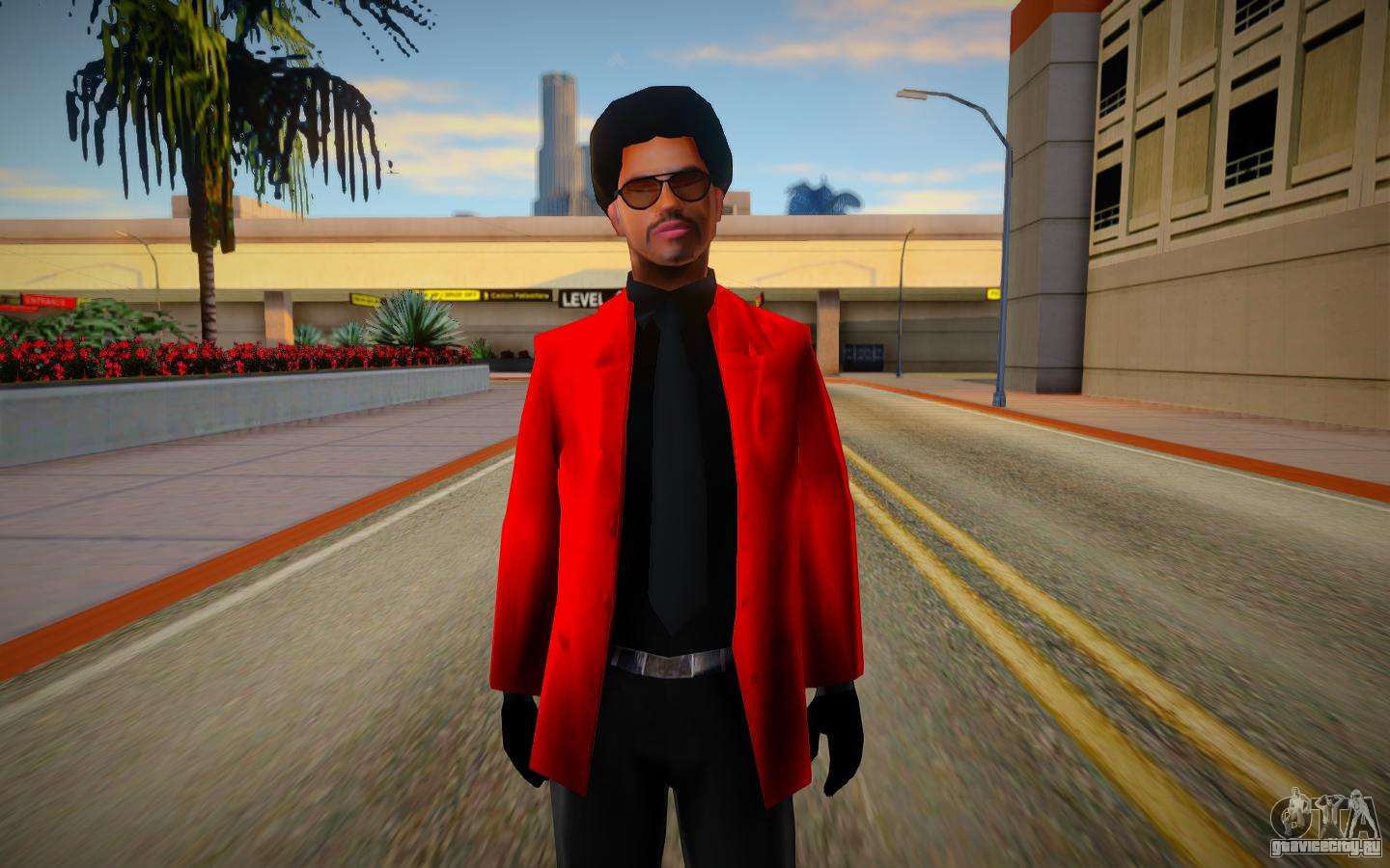 Известный музыкант - The Weeknd Skin для GTA San Andreas. 