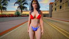 Wonder Woman Bikini Girl from Dead or Alive 5 для GTA San Andreas