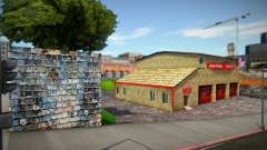 Обновлённая пожарная станция (хорошие текстуры) для GTA San Andreas
