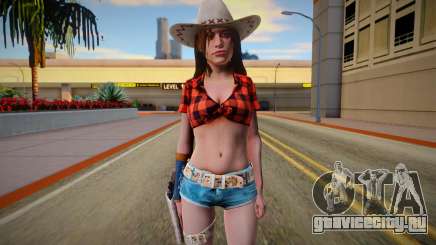 Claire Redfield Rodeo Resident Evil Revelations для GTA San Andreas