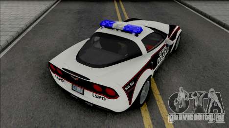 Chevrolet Corvette Z06 Bosnian Police Livery для GTA San Andreas