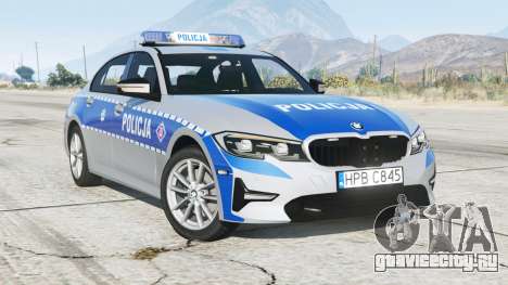 BMW 320i (G20) 2019〡Polish Police [ELS] add-on