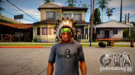 Indian headdress для GTA San Andreas