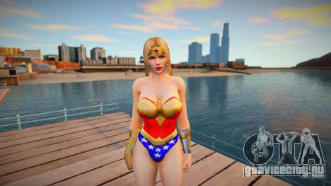 Rachel Wonder Woman Skin для GTA San Andreas