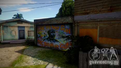 2Pac Graffiti для GTA San Andreas