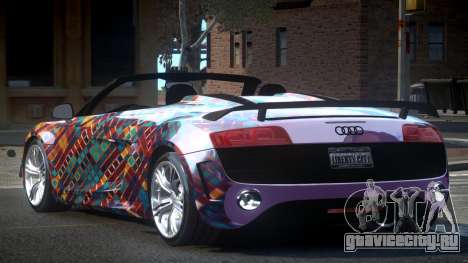 Audi R8 SP Roadster PJ2 для GTA 4