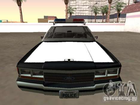 LTD Crown Victoria 1991 Las Vegas Metro Police для GTA San Andreas