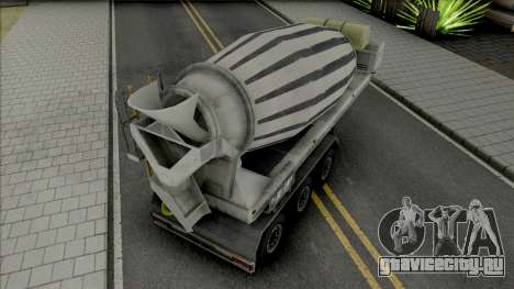 Cement Mixer Trailer для GTA San Andreas