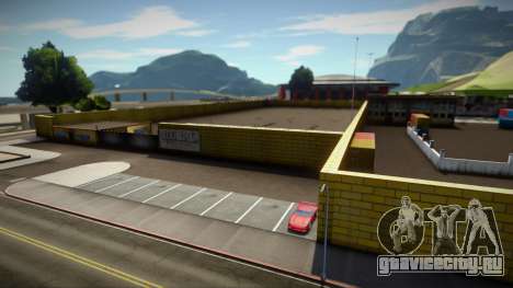 Обновлённые текстуры автошколы для GTA San Andreas