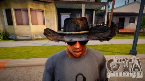 Ковбойская шляпа из Fallout 3 для GTA San Andreas