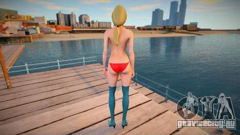 Fan Girl Deadpool Topless для GTA San Andreas