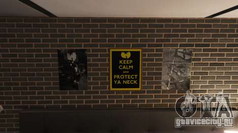 Franklin New Posters & Wu-Tang Clan Collection для GTA 5