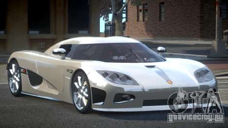 Koenigsegg CCX GST-R для GTA 4