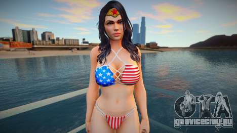 DC Wonder Woman Patriot v2 для GTA San Andreas