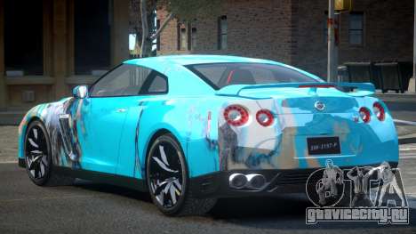 Nissan GT-R U-Style L3 для GTA 4