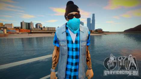 Street thug jeans vest для GTA San Andreas