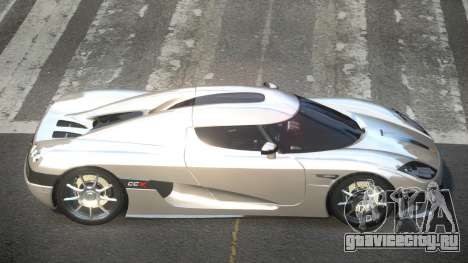 Koenigsegg CCX GST-R для GTA 4