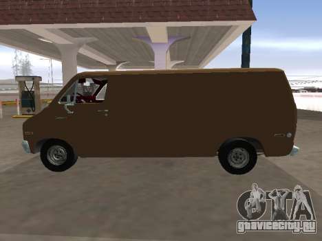 Dodge Tradesman 200 1972 Van Chassi Longo для GTA San Andreas