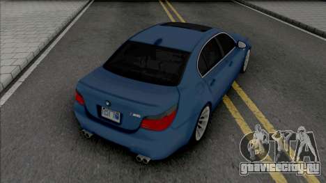 BMW M5 E60 2009 (IVF Lights) для GTA San Andreas