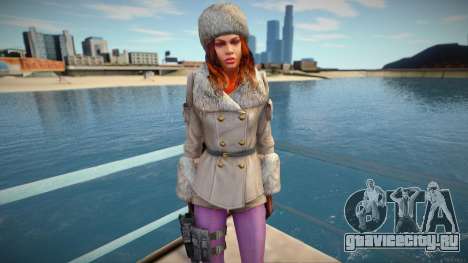 Jessica Sherawat в зимней одежде для GTA San Andreas