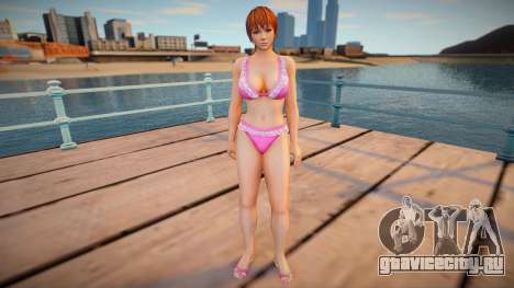 Kasumi pink bikini для GTA San Andreas