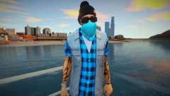 Street thug jeans vest для GTA San Andreas