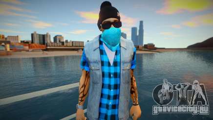 Street thug jeans vest для GTA San Andreas