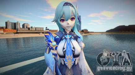 Eula From Genshin Impact для GTA San Andreas