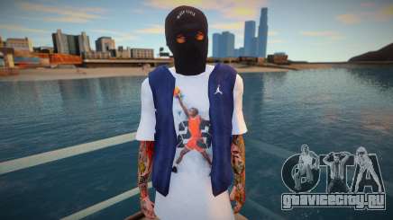 Бандит в маске (хороший скин) для GTA San Andreas