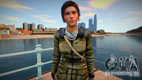 Lara Croft 2015 для GTA San Andreas
